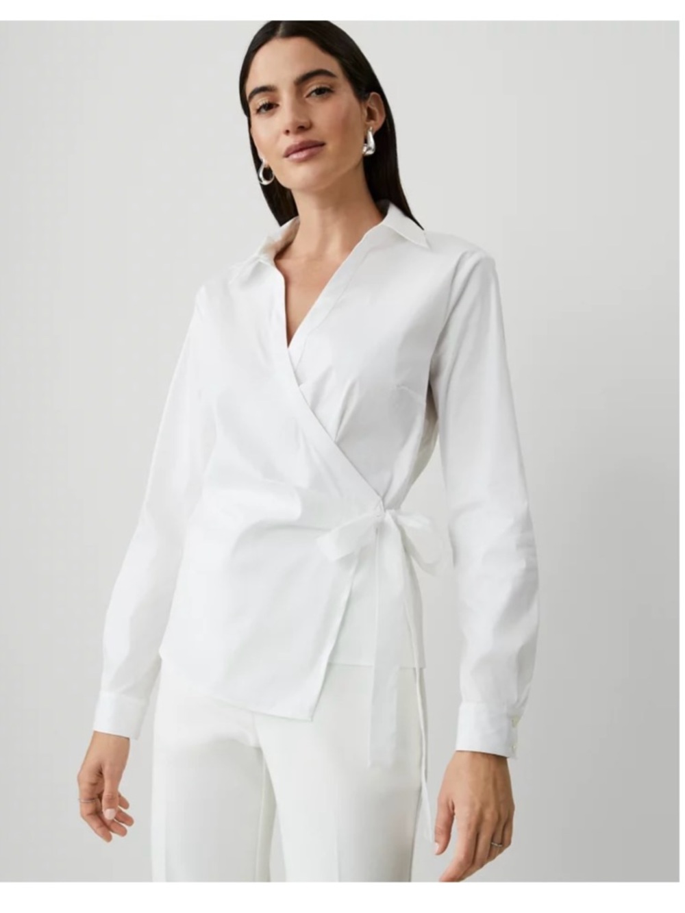 NWT Ann Taylor Wrap Blouse